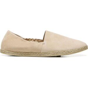 Vince Meryl Suede Round Toe Slip On Loafer Espadrilles Flats Shoes Size 9.5‎